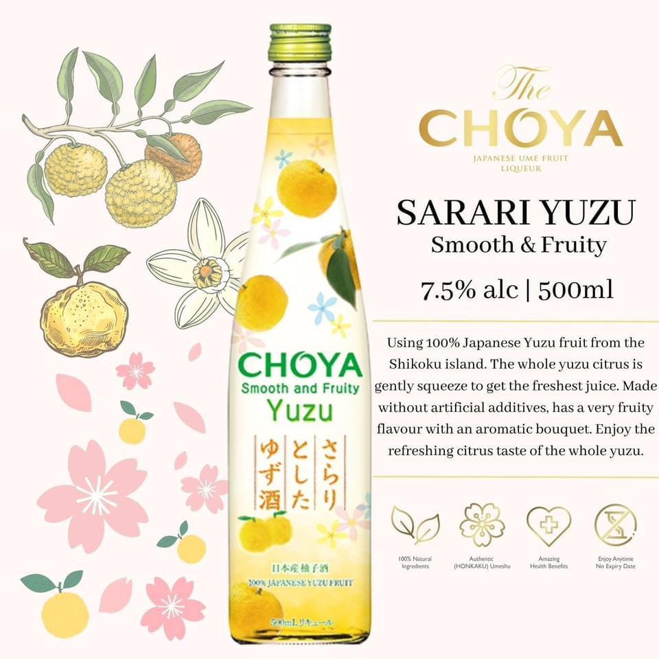 CHOYA Sarari Yuzu