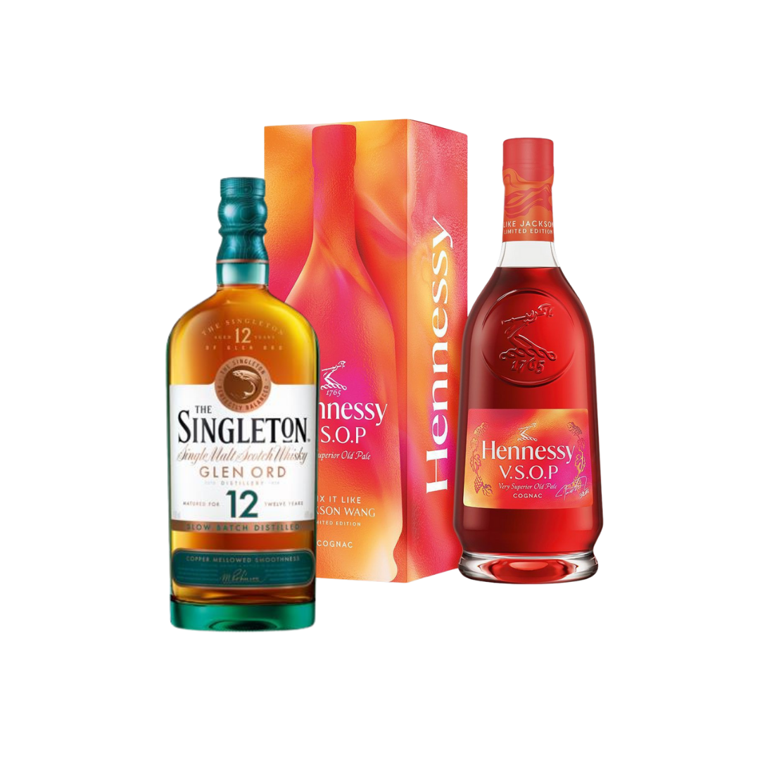 Hennessy VSOP Jackson Wang LE 2025 & The Singleton 12YO Twin Pack (700ml)