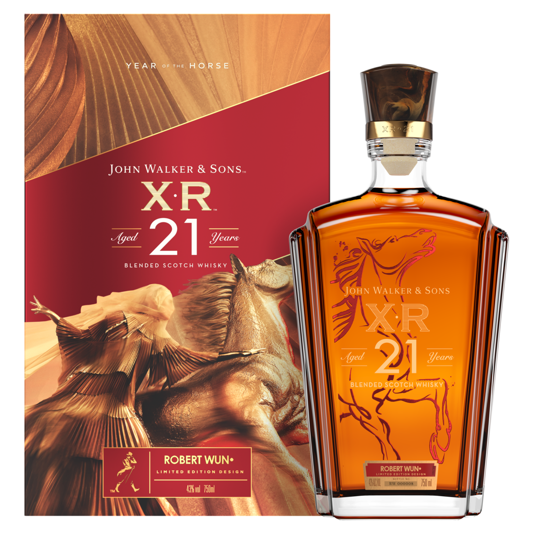 Johnnie Walker XR21 x Robert Wun CNY 2026 Crimson Horse