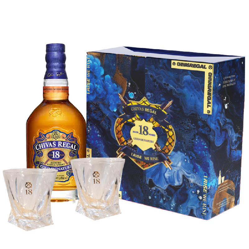 Chivas Regal 18 years CNY 2025 GP 70cl (FOC Glass)