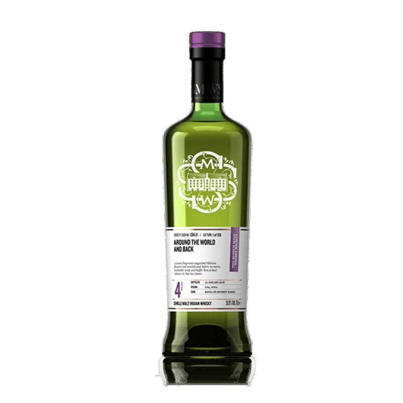 SMWS - AROUND THE WORLD AND BACK - INDIAN MALT WHISKY #134.11 70cl