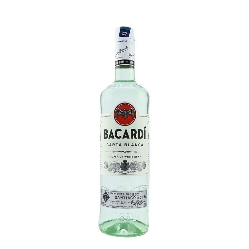 Bacardi Carta Blanca Rum 70cl