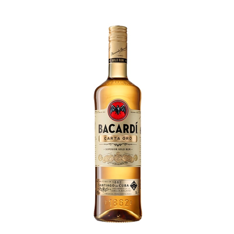 Bacardi Carta Oro Gold Rum 70cl