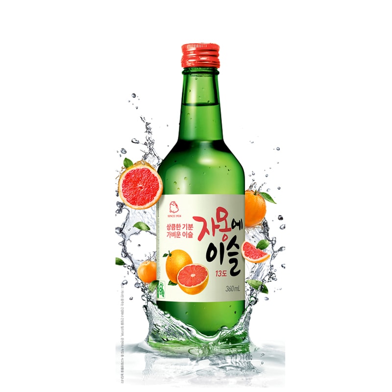 JINRO Grapefruit Soju 360ml x 3btls