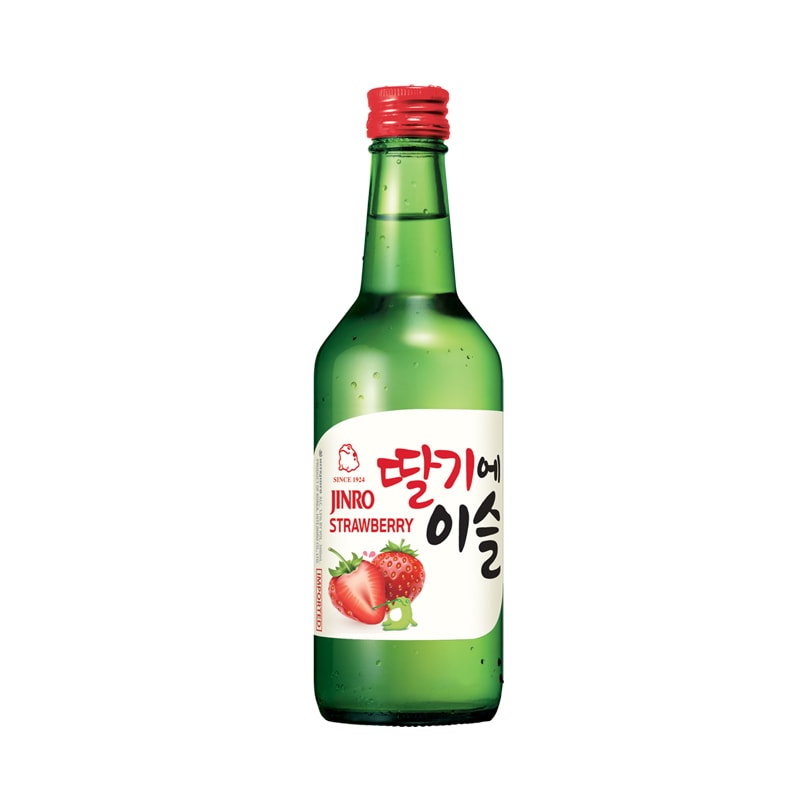 JINRO Strawberry Soju 360ml x 3btls