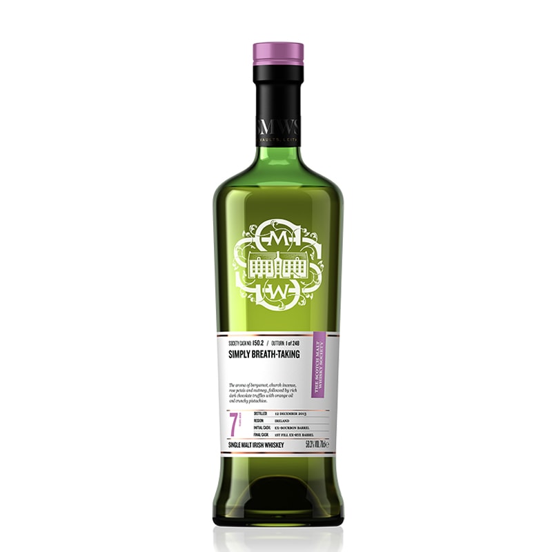 SMWS - SIMPLY BREATH TAKING IRISH MALT WHISKEY #150.2 70cl