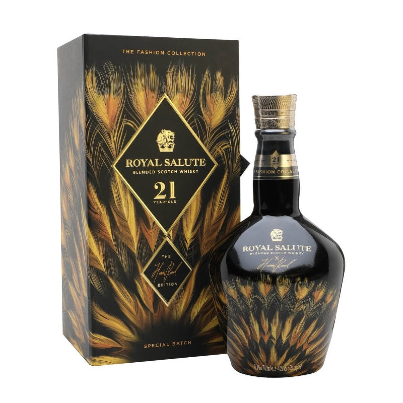 Royal Salute 21 years Harris Reed Edition III - Black Gold 70cl