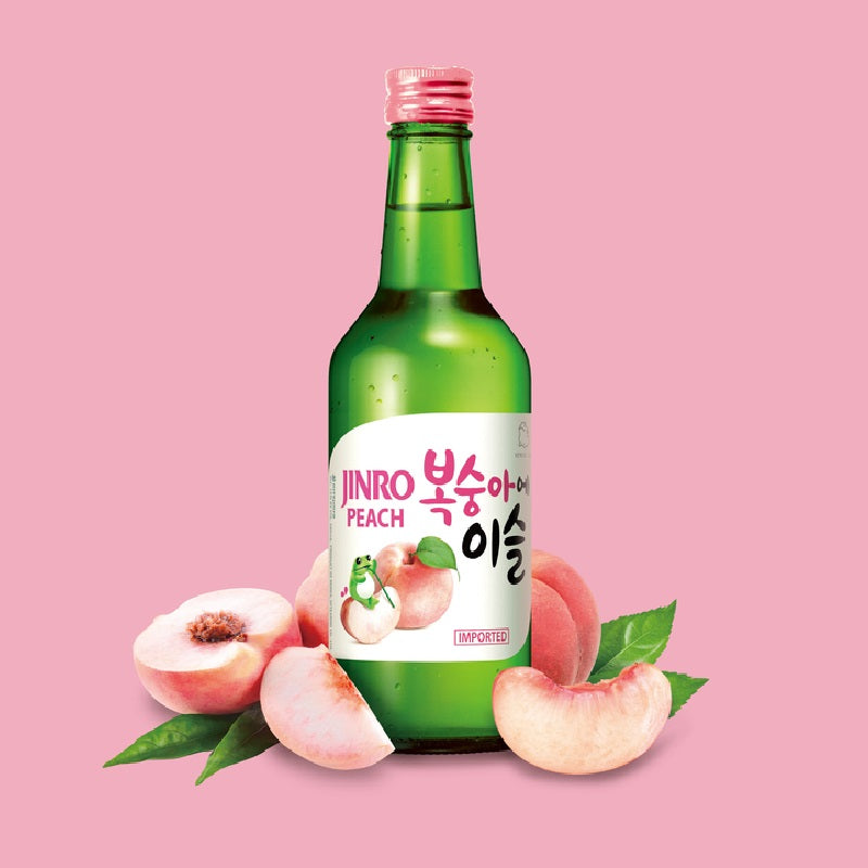 JINRO Peach Soju 360ml x 3btls