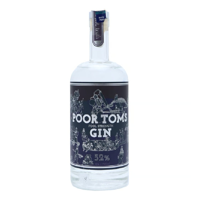 Poor Toms Fools Strength Gin 70cl