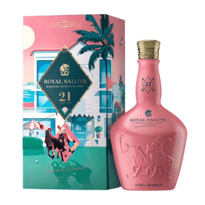 Royal Salute 21 years Miami Polo 70cl